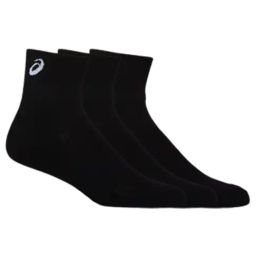 Asics Easy Quarter Black Unisex Socks - Pack of 3-2