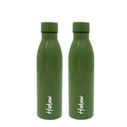 EDUWAY Aqua Water Bottle Durable, Leakproof, Rust Free Stainless Steel Green Fridge Bottle 1 L (Pack of 2)-image-76