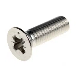 RS PRO Machine Screw M6x20 mm Stainless Steel Pozidriv Countersunk, 1583742 (Bag of 50 pcs)-85