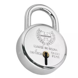 Harrison 50 mm Steel Chrome Plated Finish 3 Keys Padlock-16