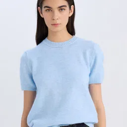 DeFacto Women Pullover with Fuzzy Detail-image-2