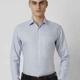 Van Heusen Men Opaque Formal Shirt-16