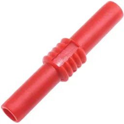 RS PRO Red, Female Banana Coupler With Brass contacts and Nickel Plated, 2080232 (Bag of 5 Pcs)-image-2