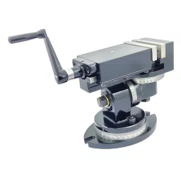 A.D INTERNATIONAL Universal Milling Machine Vice with Alloy Steel, Cast Iron Body and 4 inch (100 mm) Size, 30-MV-403-25