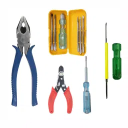 Hillgrove HGCM509M1 8  inch Pilash Hand Tool with Wire CutterLine Tester Screwdriver Kit Lineman Plier-9