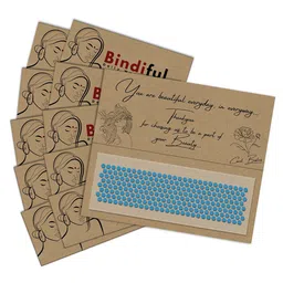 Comet Busters Beautiful Traditional Designer Bindis - Turquoise Blue-10