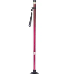 MCP Halo-01 Series Big Shoe Quadripod Aluminum Walking Stick for Seniors & Adults (Wine)-image-30