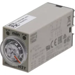 Omron Plug-in Terminal Solid State Timer IP40 2c Timed Contacts, H3Y-2 AC24 60M image 2