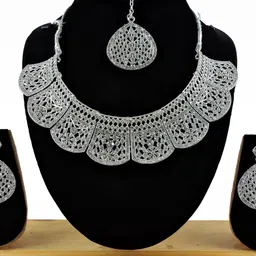 VATSALYA creation Alloy Gold Jewellery Set-12