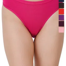 DHANDAI FASHION Pack Of 6 Cotton Bikini Briefs + Soft Cotton Panty (DC-M-1)Mlt Pcs-6-picture-46