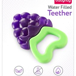 Babyhug Grapes Shaped Water Filled  Teether- Purple-image-69