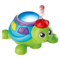 AKN TOYS Super cute turtle toy with music & light for kids- ( COLOR MAY VARY ) - PACK OF 1-image-1