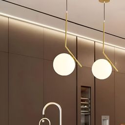 KINIS Gold-Toned Spherical Shaped Ceiling Lamp-16