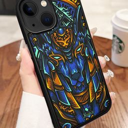TREEMODA Quirky Printed iPhone 14 Back Case Mobile Accessories-image-97