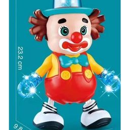 NEGOCIO Dance Clown Toys Dance Robot Toys With Sound Function And Lights - COLOR MAY VARY image 3