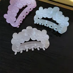 Blubby Set Of 3 Floral Claw Clips-12