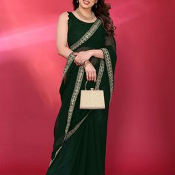 DIKONA DESIGNER Embroidered Saree-image-73