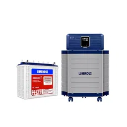 Luminous Zolt 1100 Inverter + RC25000 200Ah Tall Tubular Battery + Trolley-picture-35