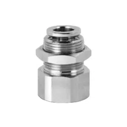 Camozzi 8 mm Tube Diameter 1/4 Thread BSP Female Bulkhead, 6593-8-1/4 (Pack of 10)-image-33