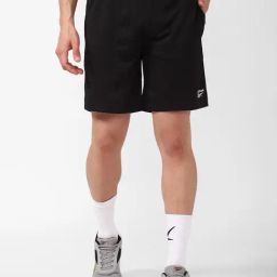 Reebok Black Regular Fit Shorts-image-34