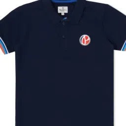 Pepe Jeans Kids Navy Solid Polo T-Shirt-picture-23