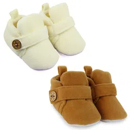 BAESD Unisex Kids Cotton Booties-image-13
