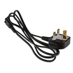 RS PRO Power Cord IEC C7 Socket to Type G UK Plug 1.5 m, 452669-3