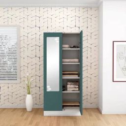 Godrej Interio Slimline 2-Door Steel Almirah, Tex Sea Pine (1-Year Warranty)-image-72