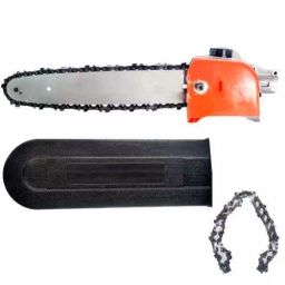 Mactan BCA-008B Chain Saw Attachment for Brush Cutter with Chain Guard and 1 Extra Chain-image-83