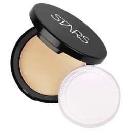Stars Cosmetics Photo Fix Matte Finish 2 In 1 Powder + Face Make Up Foundation Apricot - 9 gm-5