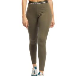 Reebok Green Cotton Sports Leggings-image-64