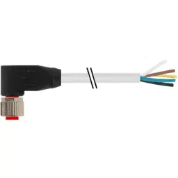 RS PRO 8 Way Sensor Actuator Cable Right Angle Female M12 to Unterminated 5 m, 1747872-image-31