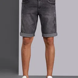 beevee Men Denim Denim Shorts-picture-36