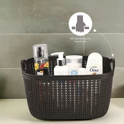 Kuber Industries Brown Set of 2 Regular Multi-Utility Organisers image 2