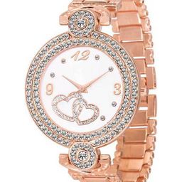 Miss Perfect Women Embellished Dial & Textured Straps Analogue Watch ar1459-picture-13