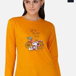 Metronaut Women 2 Printed Bio Finish Applique T-shirt-image-65