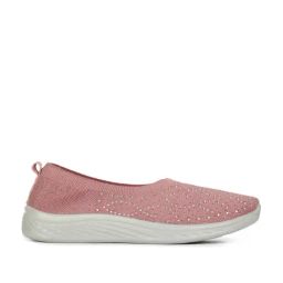 Bata Women's Peach Flat Ballets-image-20