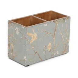 Home4U Azure Printed Multicolor MDF Cutlery Holder-29