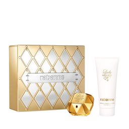 Paco Rabanne Set of 2 Women Lady Million EDP 50ml with Body Lotion 100ml-22