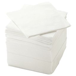 ikea storätare Paper napkin, white, 30x30 cm-picture-12