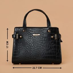 Ginger by Lifestyle Textured PU Structured Handheld Bag image 4