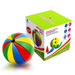 RINISH INDIA Activity and Learning Ball - Multicolour - Circumference 51.5 cm-image-2