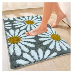 Roseate Flower Super Soft Bath Mat - 40 x 60 cm-image-97