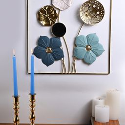 Voncasa Golden Blossom - Rectangular Wall Plaque-picture-23
