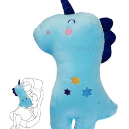 Synlark Seatbelt Car Pillow for Kids Adjuster for Children Baby - SkyBlue-image-43