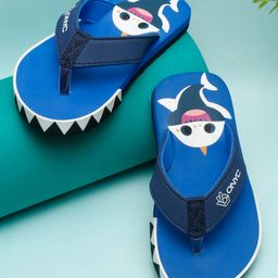 ONYC Fish Designed Flip Flops - Royal Blue-picture-8