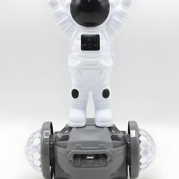 NEGOCIO Space Astronaut Robot Toy with 3D Lights and Music Electric Plastic Cartoon Toy for Kids Pack of 1 - Color May Vary-11