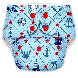 SuperBottoms BASIC Reusable Cloth Diaper for babies 0-3 Years | Freesize Adjustable, Washable and Reusable Cloth Diaper for babies | Shell with insert | Pack of 1 | Anchor image 3