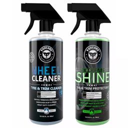 Foxcare 500 ml Each Blue & Green Tyre Trim Cleaner & Protectant (Pack of 2)-picture-35