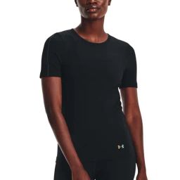 UNDER ARMOUR Black Logo Print Sports T-Shirt-picture-42